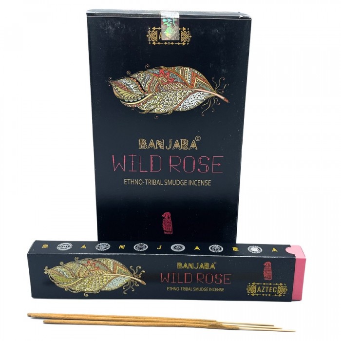 Banjara Tribal Smudge Incense - Wild Rose Αρωματικά στικ